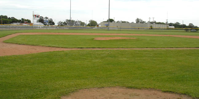 infield at Ainsworth Nebraska