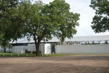 entrance to merchants baseball park