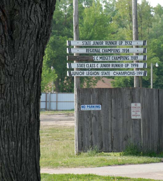 Entrance to park