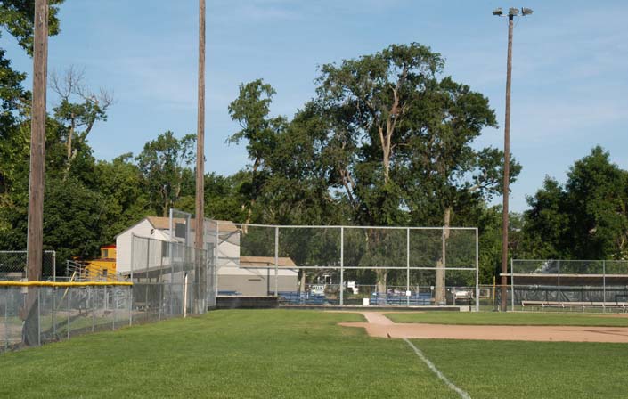 infield and stands